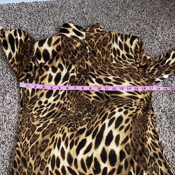 INC international concepts‎ womens medium animal print long sleeved dress - Picture 4 of 6